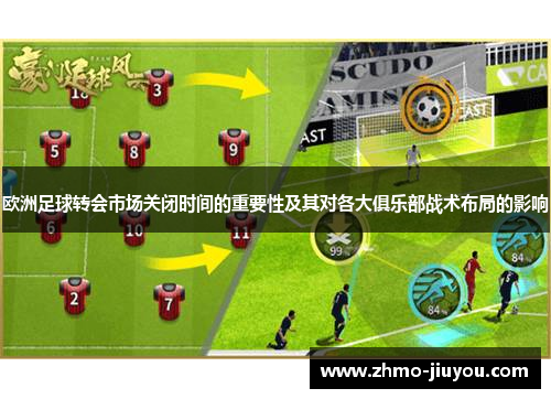 欧洲足球转会市场关闭时间的重要性及其对各大俱乐部战术布局的影响 欧洲足球转会市场关闭时间的重要性及其对各大俱乐部战术布局的影响